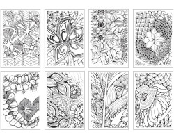 Раскраска Chameleon Color Cards Zen CC0103-foto2