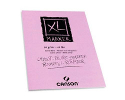 Альбом для маркеров А3 CANSON XL Marker 70 г/кв.м 100 листов 