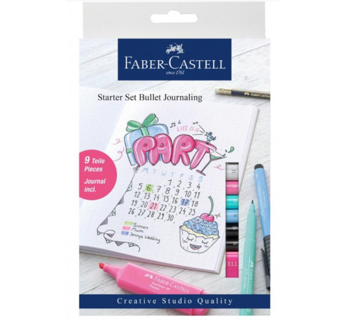 Набор Faber-Castell 9 предметов Bullet Journaling 267125