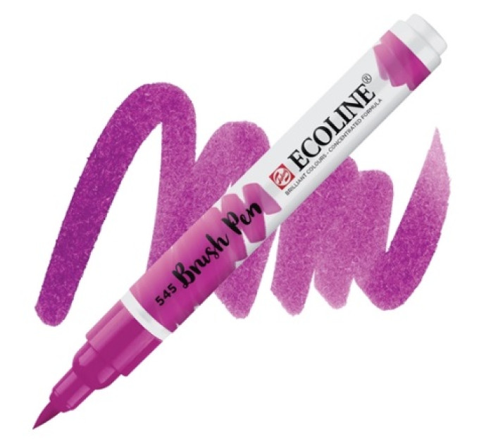 Пензель-ручка акварельна Ecoline Brush pen №545 Червоно-фіолетовий