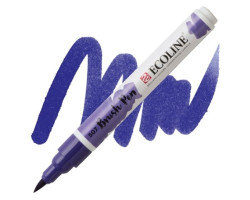 Ручка-кисть акварельная Ecoline Brush pen, №507 Ультрамарин фиолетовый