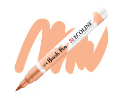 Ручка-кисть акварельная Ecoline Brush pen, № 258 Абрикосовый