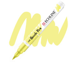 Ручка-кисть акварельная Ecoline Brush pen, № 226 Пастельный желтый