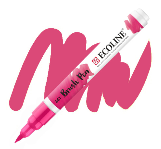Ручка-кисть акварельная Ecoline Brush pen, № 361 Розовый светлый