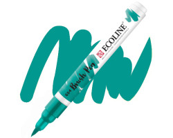 Ручка-кисть акварельная Ecoline Brush pen, № 654 Зеленая пихтовая