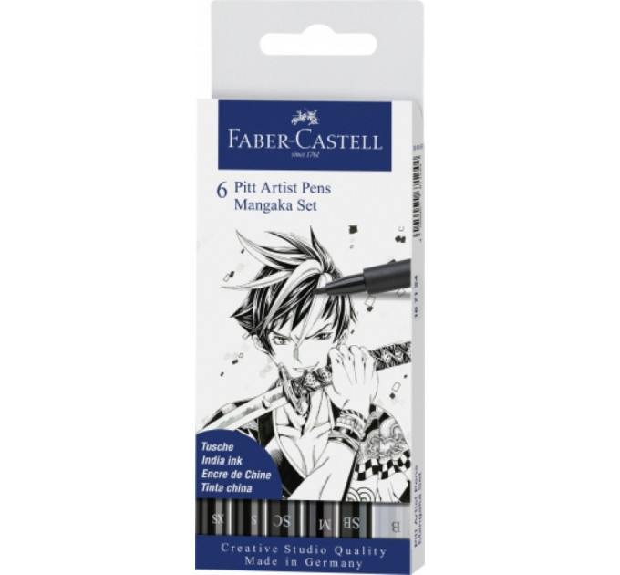 Набор Faber-Castell 167124 Mangaka 6 шт