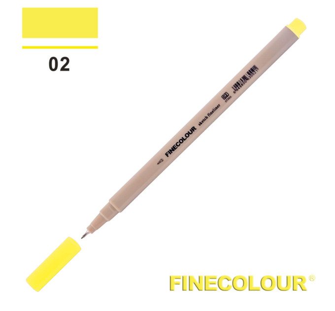 Лінер Finecolour Liner на водній основі 002 колір кукурудзи EF300-02