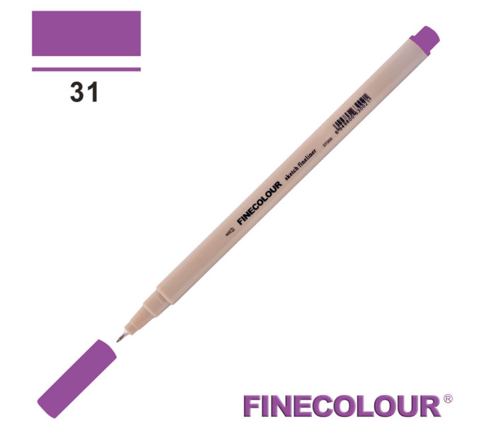 Линер Finecolour Liner на водной основе 031 фиолетовый EF300-31