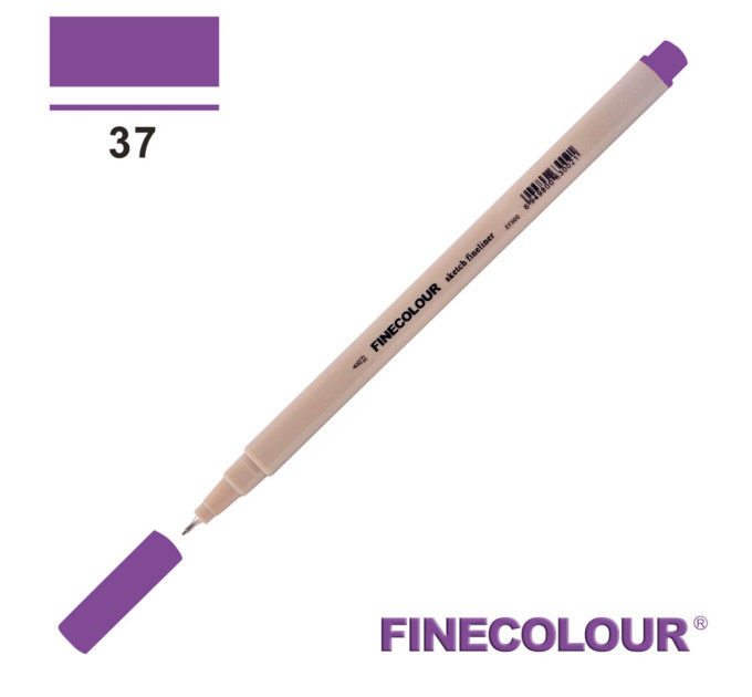 Линер Finecolour Liner на водной основе 037 насыщенный фиолетовый EF300-37