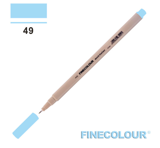 Линер Finecolour Liner на водной основе 049 голубоватый оттенок EF300-49