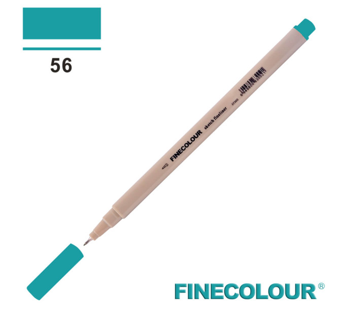 Линер Finecolour Liner на водной основе 056 мраморный зеленый EF300-56