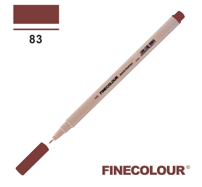 Линер Finecolour Liner на водной основе 083 гнилой красный EF300-83