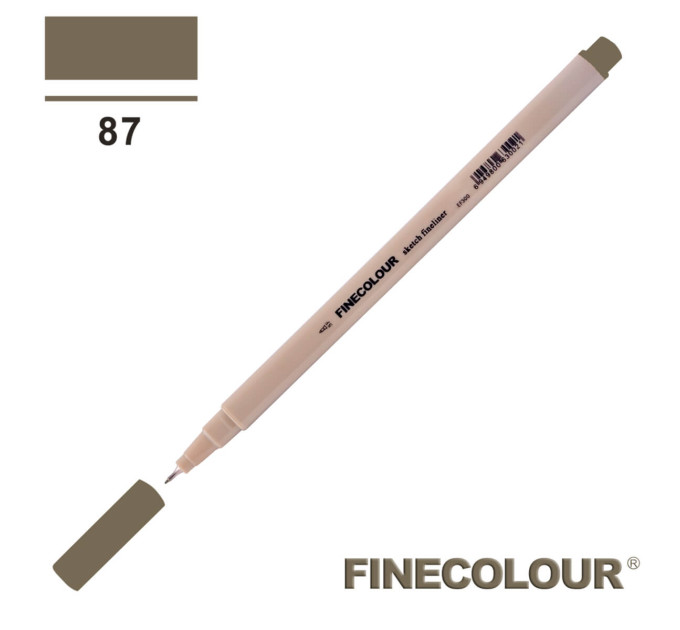 Линер Finecolour Liner на водной основе 087 коричневый монтерей EF300-87