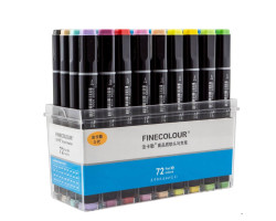 Набір маркерів Finecolour Brush 72 кольори EF102-TB72-foto2