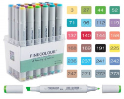 Набір маркерів Finecolour Junior 24 кольори EF101-TB24-foto2