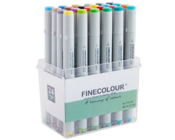 Набір маркерів Finecolour Junior 24 кольори EF101-TB24