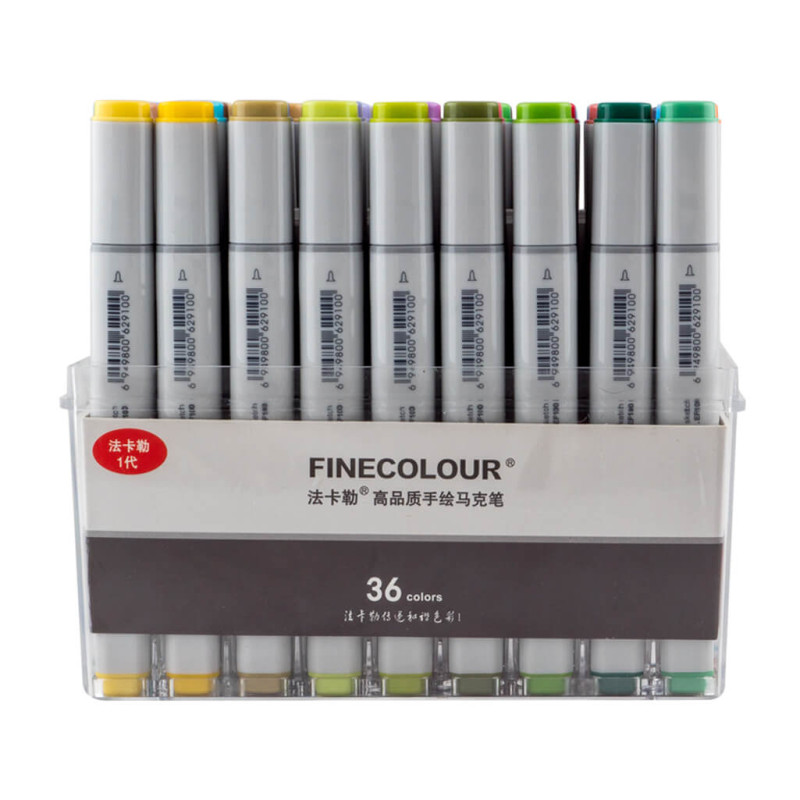 Набор маркеров Finecolour Sketchmarker 36 цветов EF100-TB36-foto2