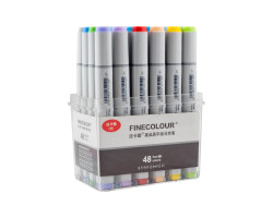 Набір маркерів Finecolour Sketchmarker 48 кольорів EF100-TB48-foto3