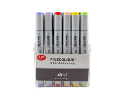 Набір маркерів Finecolour Sketchmarker 48 кольорів EF100-TB48-foto4