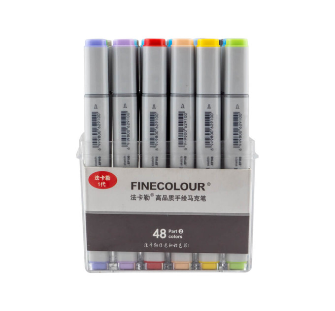 Набор маркеров Finecolour Sketchmarker 48 цветов EF100-TB48