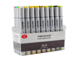 Набір маркерів Finecolour Sketchmarker 72 кольори EF100-TB72
