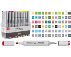 Набір маркерів Finecolour Sketchmarker 72 кольори EF100-TB72-foto2