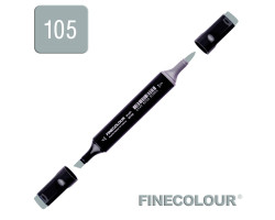 Маркер спиртовой Finecolour Brush 105 пыльный зеленый BG105