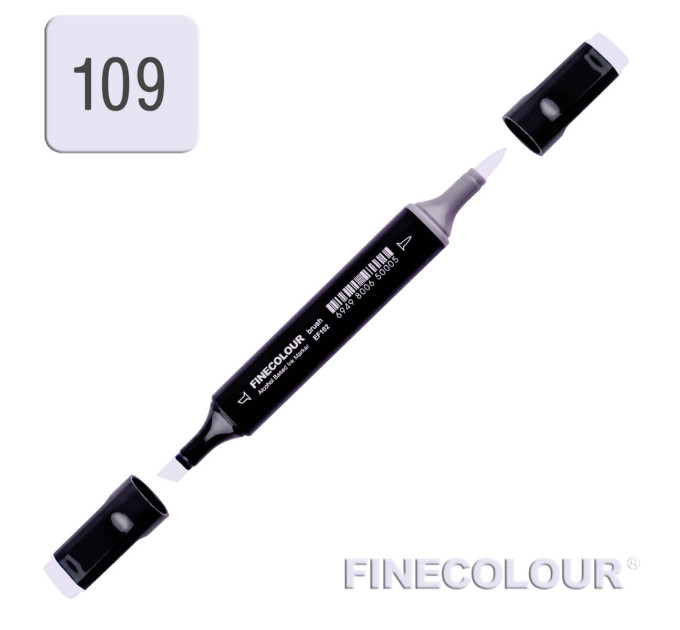 Маркер спиртовой Finecolour Brush 109 пурпурный BV109