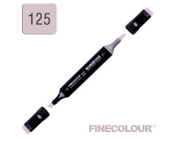Маркер спиртовой Finecolour Brush 125 тусклый фиолетовый V125