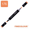 Маркер спиртовой Finecolour Brush 176 медь YR176