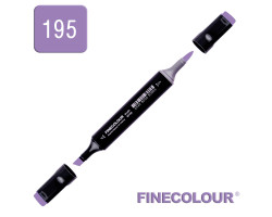 Маркер спиртовой Finecolour Brush 195 насыщенный фиолетовый BV195