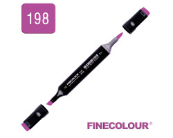Маркер спиртовой Finecolour Brush 198 насыщенный лиловый V198