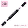 Маркер спиртовий Finecolour Brush 200 м'який рожевий RV200