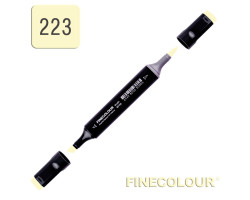 Маркер спиртовий Finecolour Brush 223 блідо-жовтий Y223