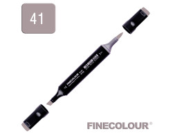 Маркер спиртовой Finecolour Brush 041 пурпурно-серый №7 PG41