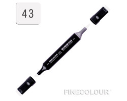 Маркер спиртовой Finecolour Brush 043 пурпурно-серый №3 PG43