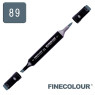Маркер спиртовий Finecolour Brush 089 сіро-синій №8 BG89