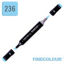 Маркер спиртовий Finecolour Brush 236, оброблений синій B236