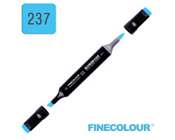 Маркер спиртовий Finecolour Brush 237 блакитний ціанін B237