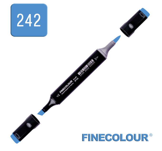 Маркер спиртовий Finecolour Brush 242 Королівський синій B242