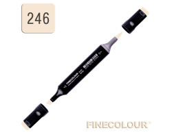 Маркер спиртовой Finecolour Brush 246 кирпичный бежевый E246