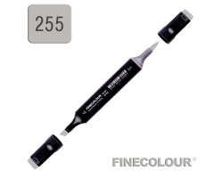 Маркер спиртовой Finecolour Brush 255 серый тонер №5 TG255