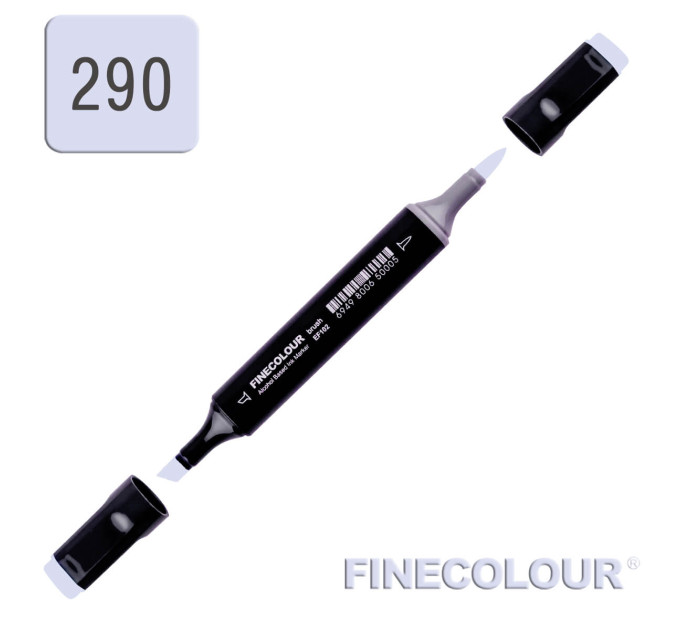 Маркер спиртовой Finecolour Brush 290 светлая гортензия B290