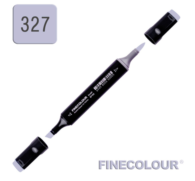 Маркер спиртовой Finecolour Brush 327 баклажан B327
