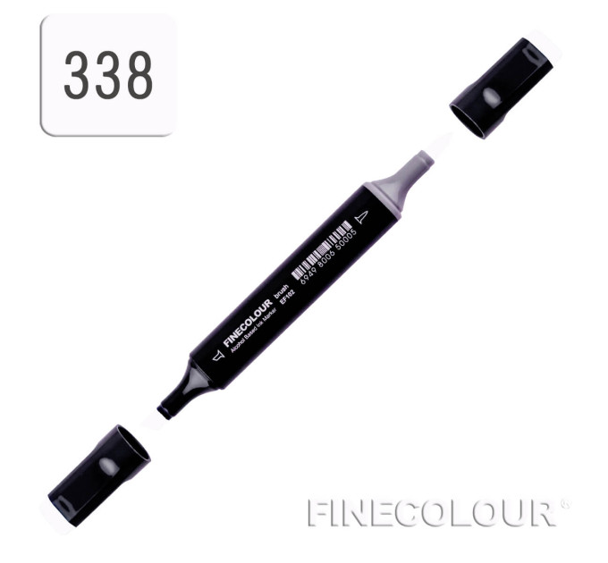 Маркер спиртовий Finecolour Brush 338 блідо-фіолетовий RV338