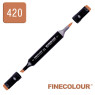 Маркер спиртовой Finecolour Brush 420 кожа E420