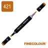 Маркер спиртовой Finecolour Brush 421 желтоватый оттенок YR421