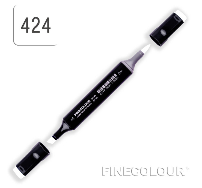 Маркер спиртовий Finecolour Brush 424 цегляний білий E424
