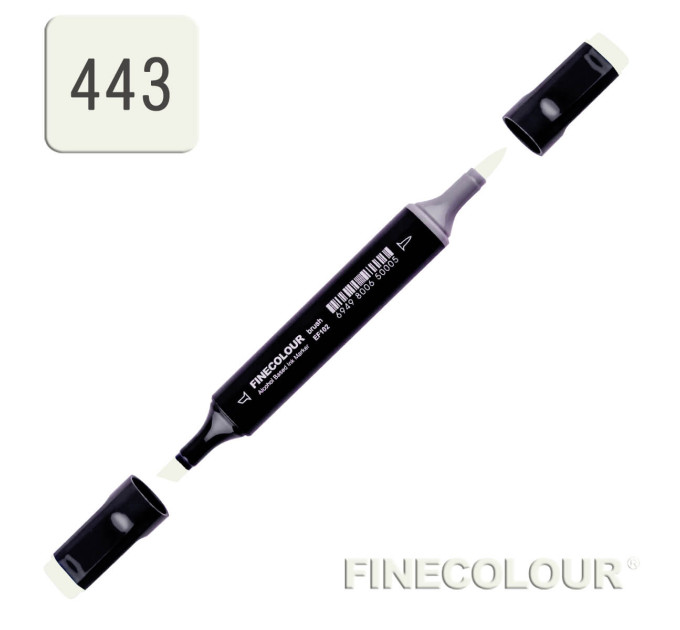 Маркер спиртовой Finecolour Brush 443 бледный мох YG443