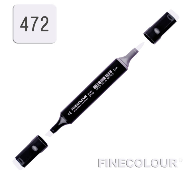 Маркер спиртовой Finecolour Brush 472 оттеночный серый №1 SG472